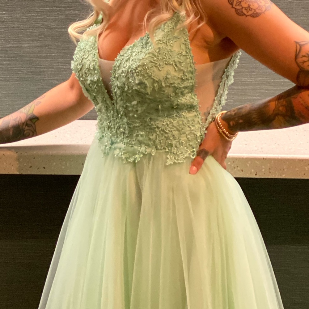 Mint Ball Gown Size 8